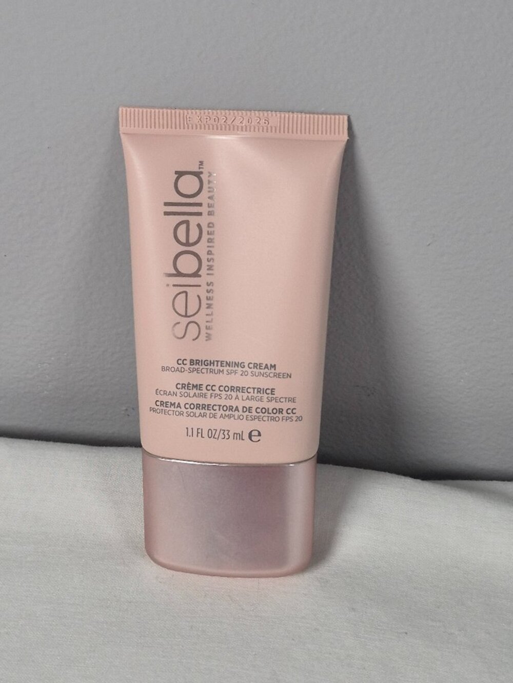 Sei Bella Melaleuca CC Brightening Cream Spectrum SPF 20 Sunscreen 1.1oz Med NEW